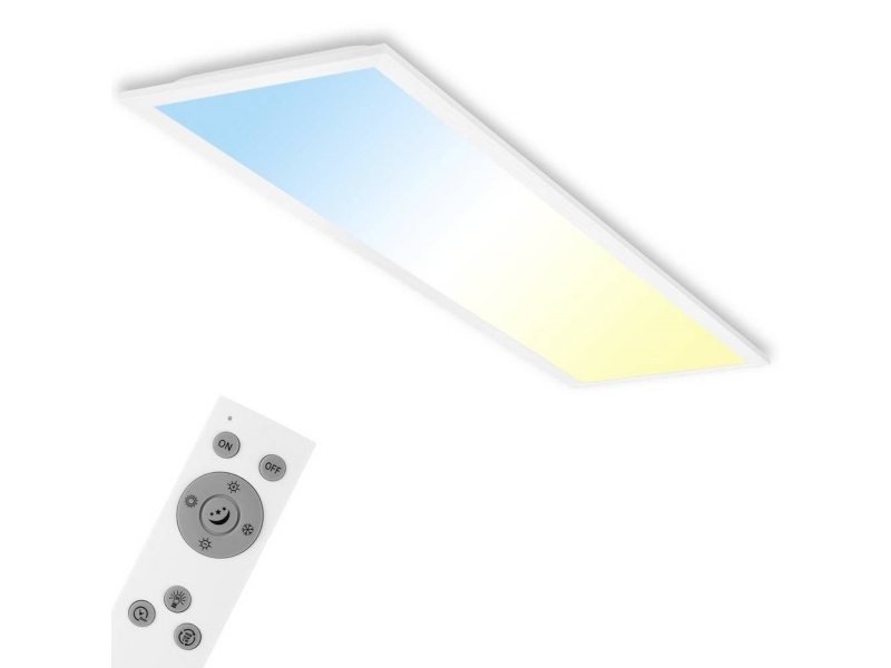 Briloner Piatto 7167016 Led-Panel 23 W Varmhvid, Koldhvid Hvid