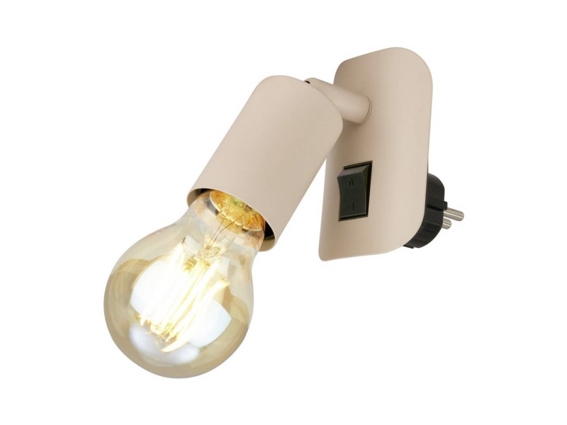 Briloner Batita Wandleuchte E27 25 W Beige