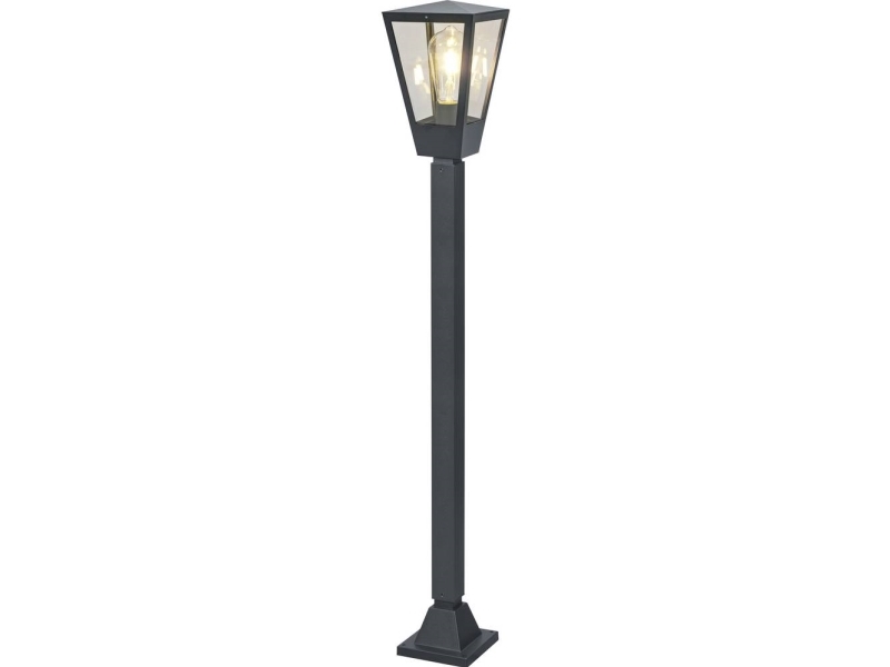 Brilliant 41018/63 Utomhusstolplampa 100 cm LED (RGB) E27 20 W Antracit, transparent