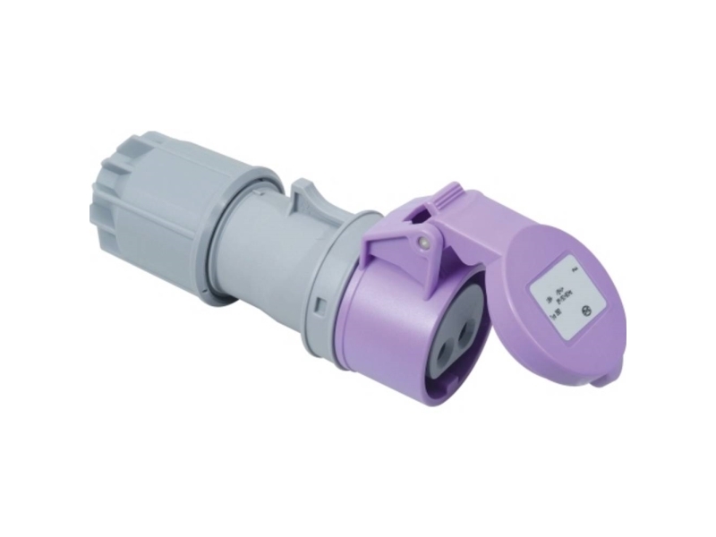Sirox Cee-Kpl. 16A,2P., 24V, Ip44 Violett, Twist 632.620 Cee-Kobling 16 A 24 V 1 Stk