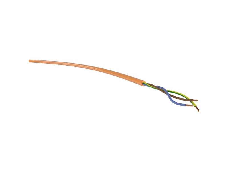 Conrad Ver H05bq-F 3G 1 Ri.100 Energiledning H05bq-F 3 G 1 Mm² Orange 100 M