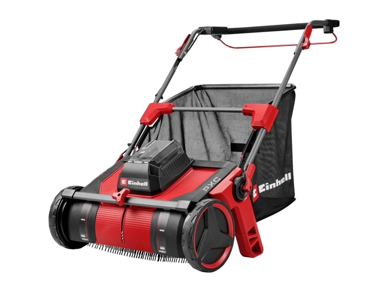 Einhell 3414185 Løvopsamler, Arbejdsbredde 550 Mm, Blødt Håndtag, Uden Batteri, Uden Oplader (3414185) - Solo