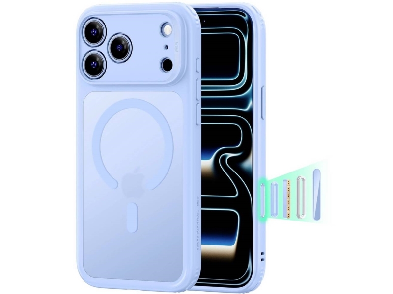 Esr Case Apple Iphone 17 Pro Max, Iphone 18 Pro Max Frost, Lyseblå 1A86402302