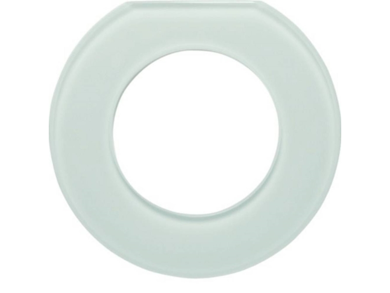 Hager Glasramme 1-Fags Wtd7173gwg Serie Glas Polart Hvid