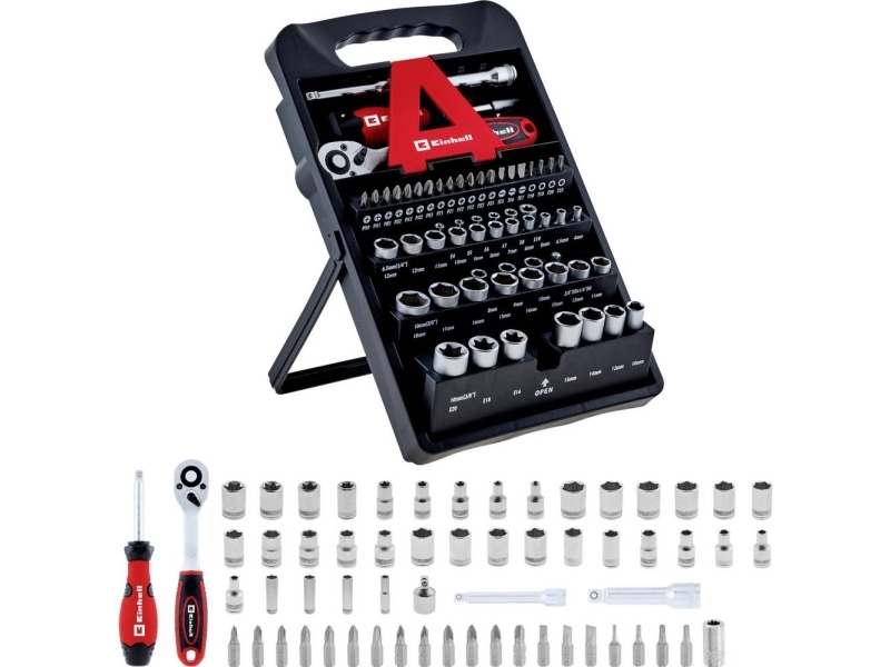 Einhell 372450 Bit-Set 61Teilig Schlitz, Ph, Pz, T-Profil (372450)