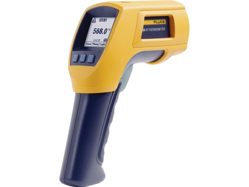 Fluke 568 Infrarødt Termometer Kalibreret (Iso) Optik (Termometer) 50:1 -40 - +800 °C Kontaktmåling
