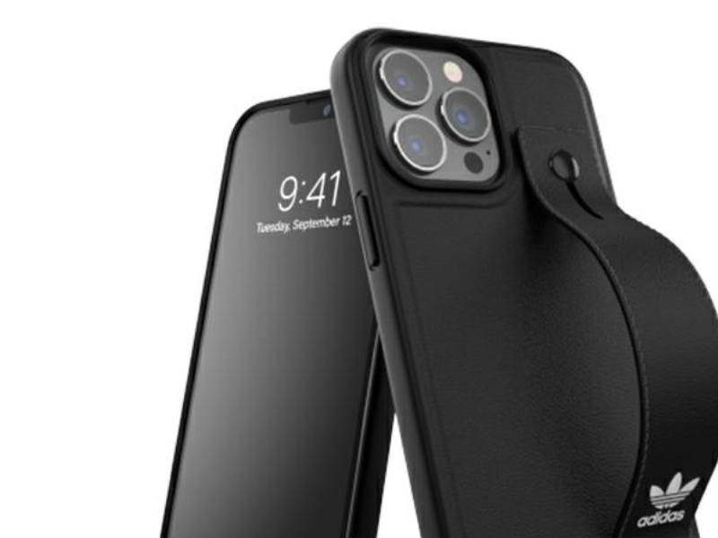 Adidas Hand Strap Case (Apple iPhone 13 Pro Max), Smartphone Hülle, Schwarz - Bild 4