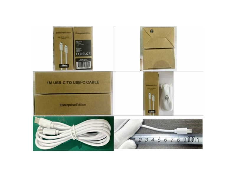 Panzerglass Usb-C-Kabel 1 M, Weiß, Hi08672