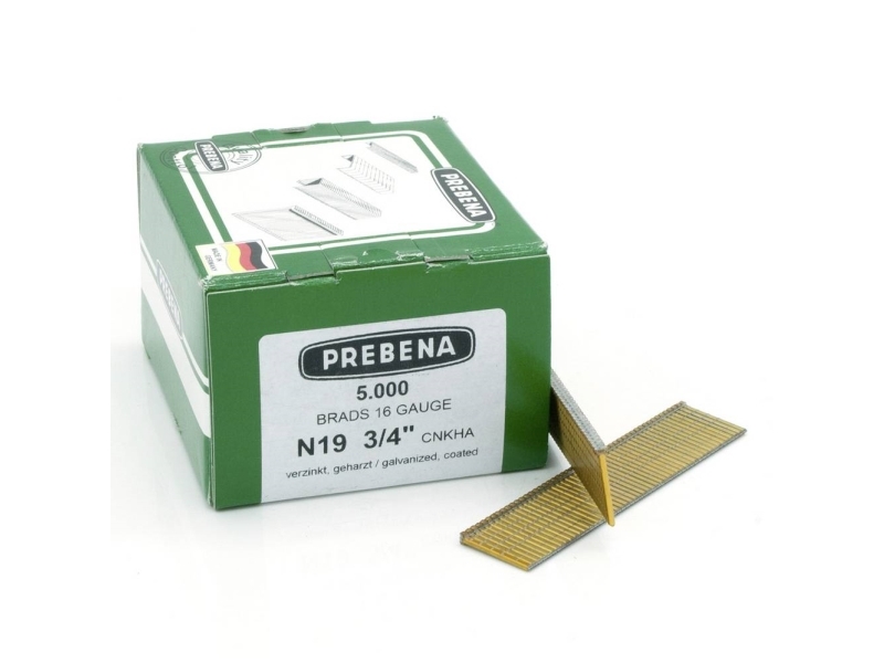 Prebena N19cnkha Tauchnagel-Set, Länge 19 Mm, 5000 Stück