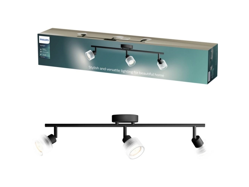 Philips 8721103143532 Loft-spotlights LED (RGB) GU10 Sort