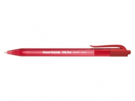Papermate Inkjoy 100 Rt, Clips, Clip-On Udtrækkelig Kuglepen, Rød, 20 Stk, Mellem