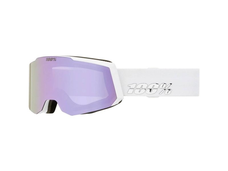 100percent SNOW - SNOWCRAFT S Goggle White HiPER Lavender Mir.