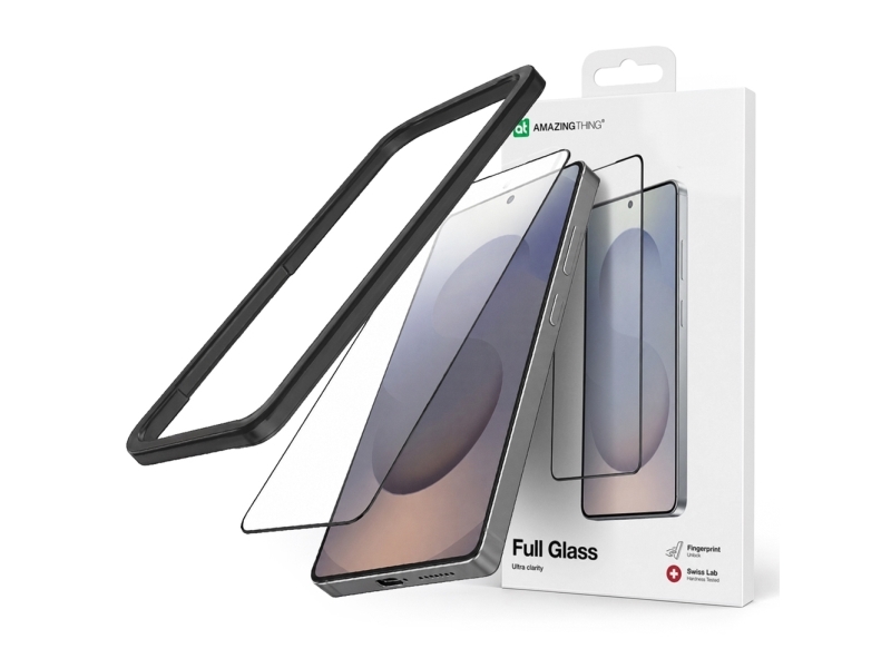 Amazingthing Amazingthing Radix Full Glass Tempered Glass For Samsung S26 - Transparent