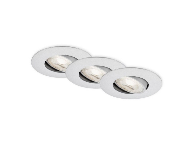 Briloner 7602034 7602034 Einbauleuchte Eek: F (A – G) Led (Rgb) Led 4,9 W Chrom (Matt)