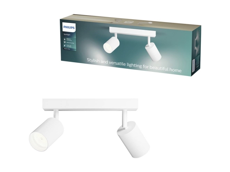 Philips 8721103163110 Loft-spotlights LED (RGB) GU10 Hvid