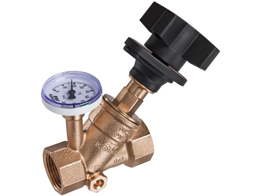 Kemper 3/4" Multi-Fix-Plus Cirkulations- Og Reguleringsventil