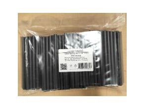 Sugerør Flergangs Pp Materiale Ø8x135 Mm Sort,27 Ps X 250 Stk/Krt