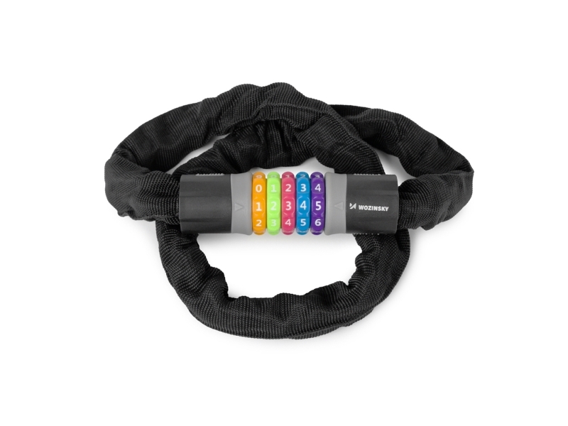 Wozinsky Wozinsky Wzr-K1 Chain Bike Lock For 100 Cm Code - Black