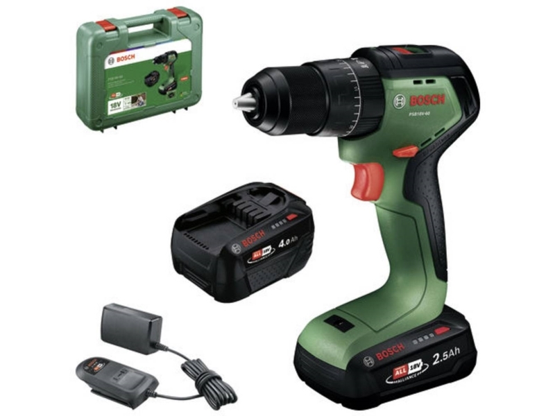 Bosch Home And Garden Psb18v-60 -Batteri Slagboremaskine