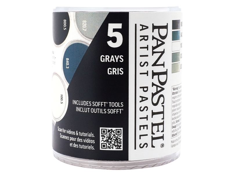 Panpastel Set 5 Grays