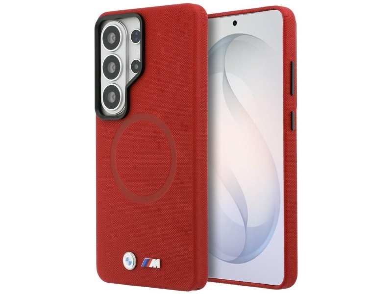Bmw M Metal Logo Magsafe Case For Samsung Galaxy S26 Ultra, Red