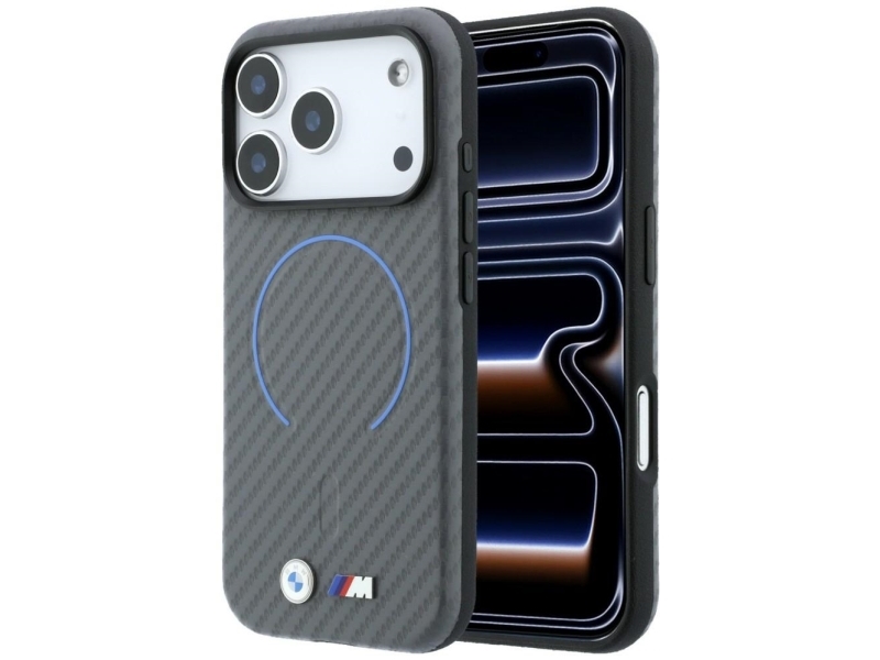 Bmw M Carbon Printed Ring Magsafe Case, Designed For Iphone 18 Pro Max / 17 Pro Max, Anthracite Color