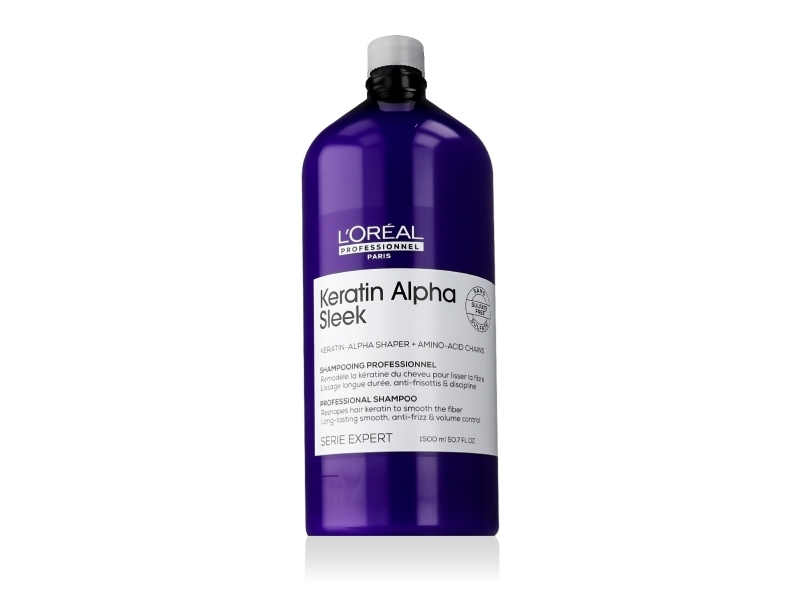 L'oréal Professionnel Keratin Alpha Sleek Professional Shampoo, 1500 Ml