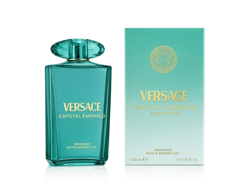Versace Crystal Emerald Shower Gel, 200 Ml