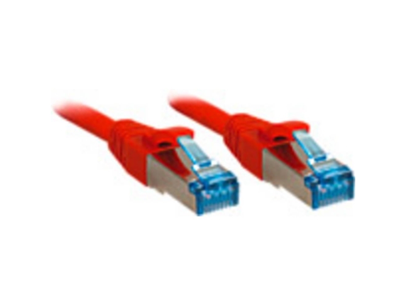 Lindy Patchcord Cat.6A, S/Ftp, Lszh, Czerwony, 15M (47169)