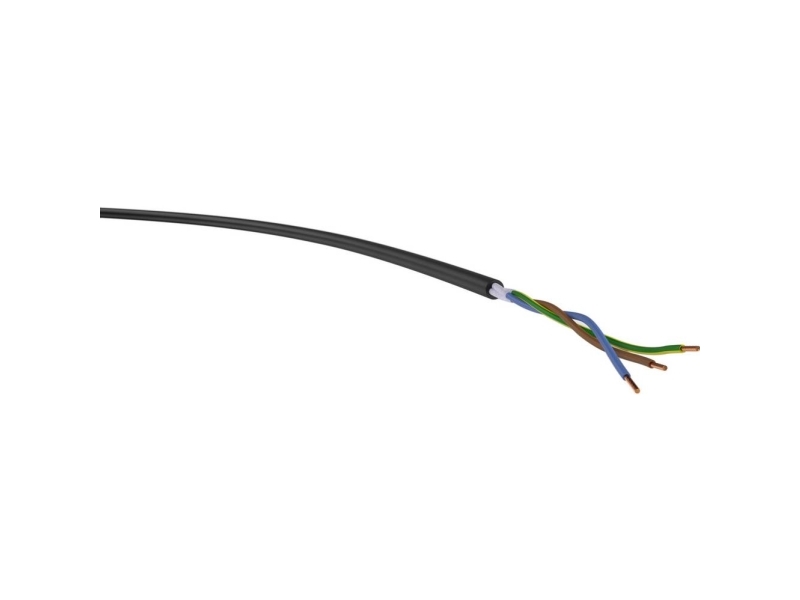 Conrad Ver H07rn-F 3G 2,5 Ri. 50 Energiledning H07rn-F 3 G 2.50 Mm² Sort 50 M