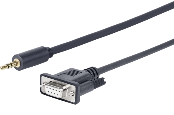 Vivolink - Audiokabel - Ministik Han Til Db-9 Hun - 25 M - Dobbelt Afskærmet