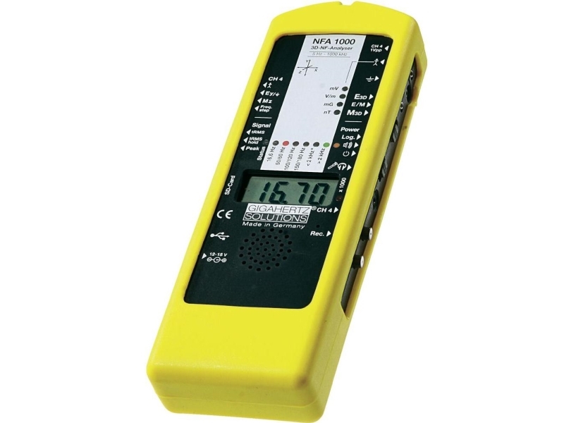 Gigahertz Solutions NFA1000 Lavfrekvens (LF) -elektrosmogmåler | EL Artiklar - Verktyg för EL - Mätutrustning för miljö | GameStuff
