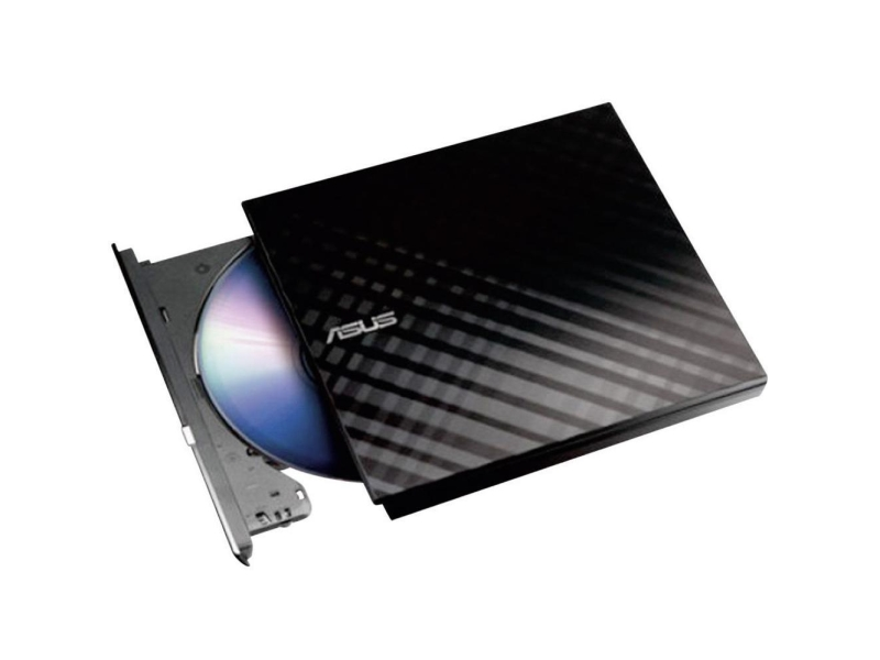 ASUS SDRW-08D2S-U LITE - Diskenhet - DVD±RW (±R DL) / DVD-RAM - 8x/8x/5x - USB 2.0 - extern - svart | Datorkomponenter - Hårddisk & Lagring - Diskenheter | GameStuff