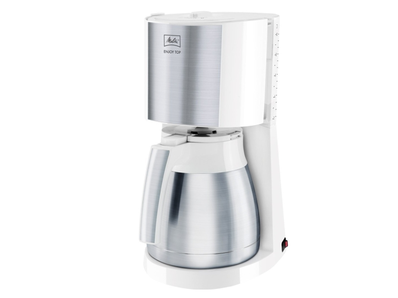 Melitta Enjoy Ii Top Therm, Filterkaffeemaschine, Gemahlener Kaffee, 1000 W, Weiß