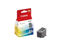 Canon Cl-38 - 9 Ml - Farve (Cyan, Magenta, Gul) - Original - Blækpatron - For Pixma Ip1800, Ip1900, Ip2500, Ip2600, Mp140, Mp190, Mp210, Mp220, Mp470
