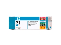Hp 91 - 775 Ml - Cyan - Original - Designjet - Blækpatron - For Designjet Z6100, Z6100ps