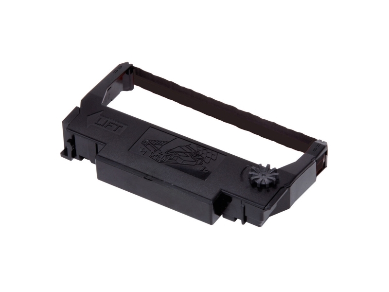 Farvebånd Epson C43S015374, ERC38B, sort