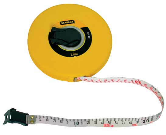 Stanley Kapselbandmaß Fiberglas, 140 Mm, 30 Mm, 190 Mm, 300 G