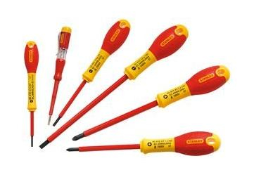 Stanley Fatmax Set 6-Teilig (Schlitz Isoliert/Pozidriv Isoliert/Tester)