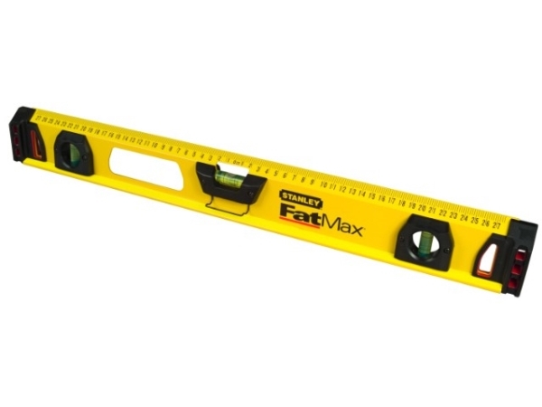 Stanley 1-43-555, 1,2 m, Gul, 0,5 mm/m, Gjuten aluminium | Verktyg & Verkstad - Handverktyg - Vattenpass | GameStuff