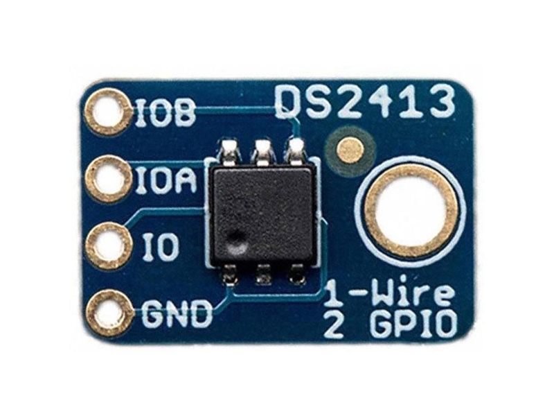 Kehityskortti DS2413 1-Wire kaksi GPIO-ohjaimen purku Adafruit 1551