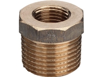 Viega nippelmuffe 1 1/4 x 1 rødgods