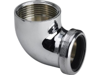 VIEGA Forkromet afløbsvinkel 1 1/4-32 mm med omløber Rørlegger artikler - Baderommet - Tilbehør for håndvask