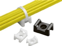 Skruvförband för kabelband Ø4-16X11 i förpackningar om 100 st vit – (100 st.)