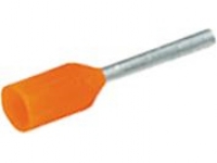 Isolerat terminalrör A0,5-6ET 0,5mm2 L6 orange – (100 st.)