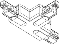 Global bas T-stycke 230V 1-fas extern höger vit – STANDARD