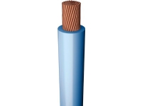 Monteringskabel halogenfri1X1,5 mm² H07Z-K ljusblå 450/750V spole kabeldiameter 3,4 mm – (100 meter)