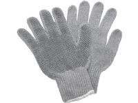 Strik handske med dot B589 str 10 - (12 par) Klær og beskyttelse - Diverse klær