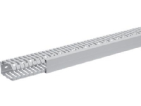 HAGER Ledningskanal opslidset HxB : 80x40mm slids 6mm PVC grå RAL 7030 – (2 meter)