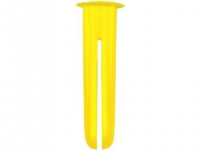 SCHNEIDER ELECTRIC Plug TP 1 gul Ø5,5mm løse. Egnet til beton sten letbeton lecabeton hultegl tegl og gipsplader. – (500 stk.)